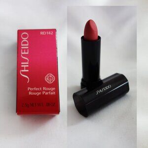 Shiseido Perfect Rouge Lipstick Lip Color Shade RD 142 0.08oz / 2.5G NEW